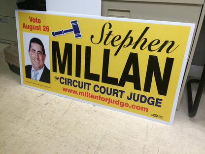 Roadside and Post‑Mounted Campaign Signs