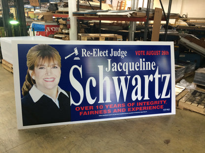 Roadside and Post‑Mounted Campaign Signs