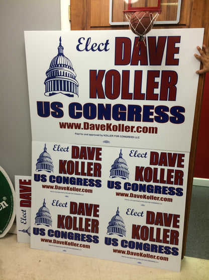 Roadside and Post‑Mounted Campaign Signs
