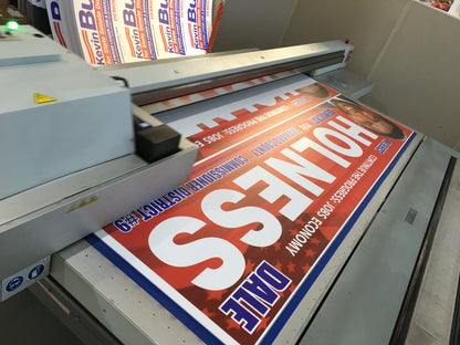 Roadside and Post‑Mounted Campaign Signs