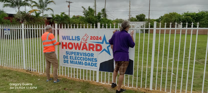 Roadside and Post‑Mounted Campaign Signs