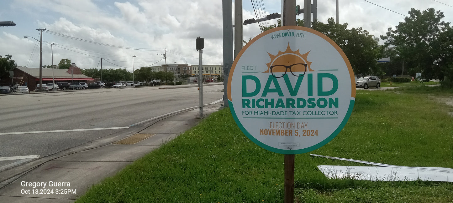 Roadside and Post‑Mounted Campaign Signs