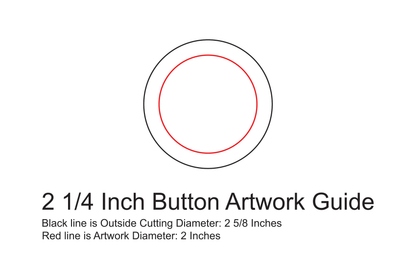 BUTTONS SAFETY BACK PIN Round