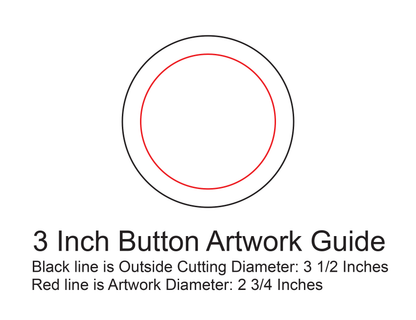 BUTTONS SAFETY BACK PIN Round