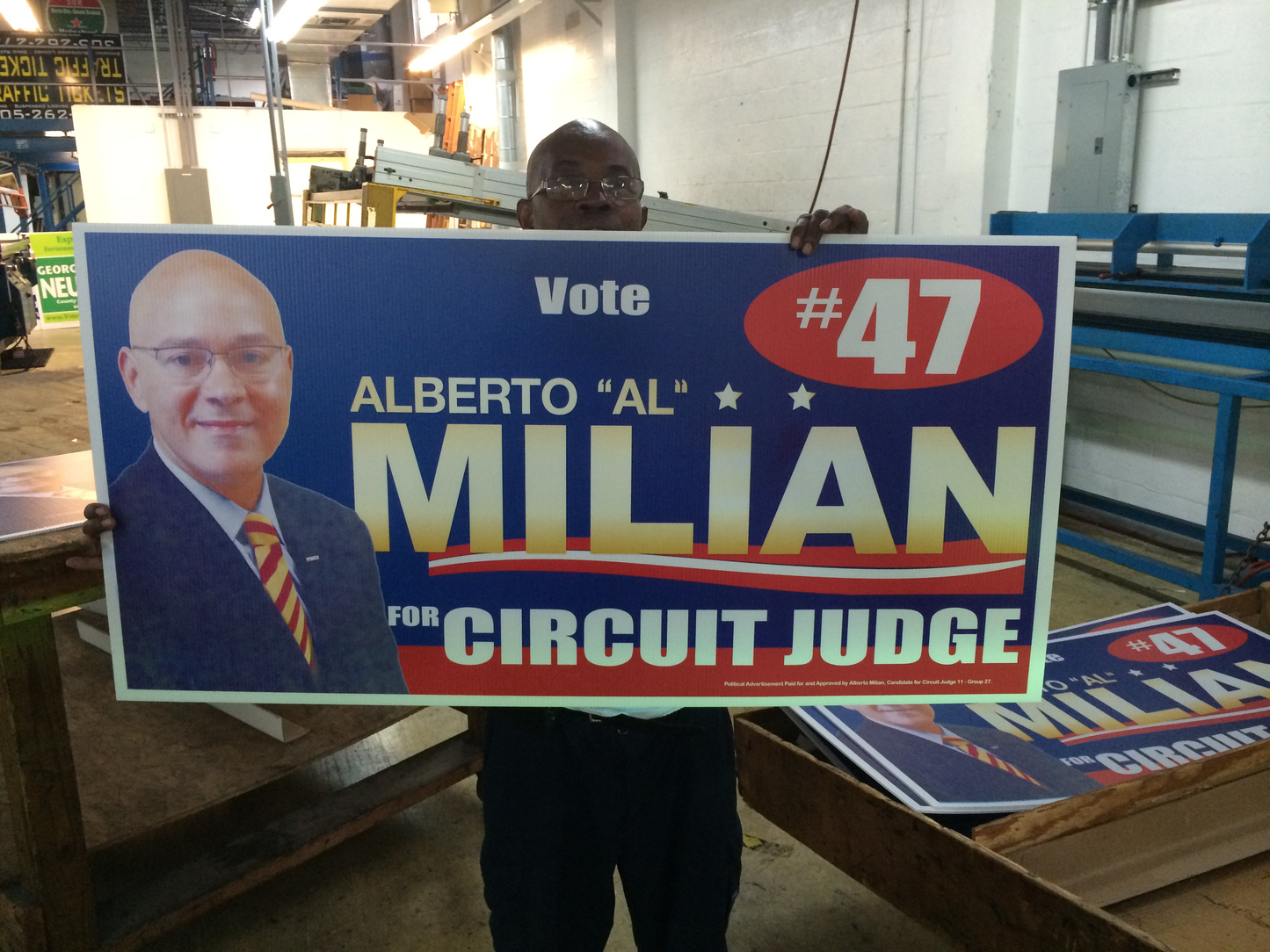 Roadside and Post‑Mounted Campaign Signs