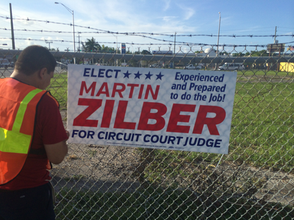 Roadside and Post‑Mounted Campaign Signs