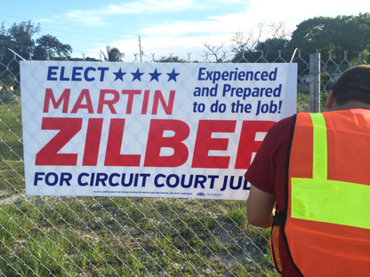 Roadside and Post‑Mounted Campaign Signs