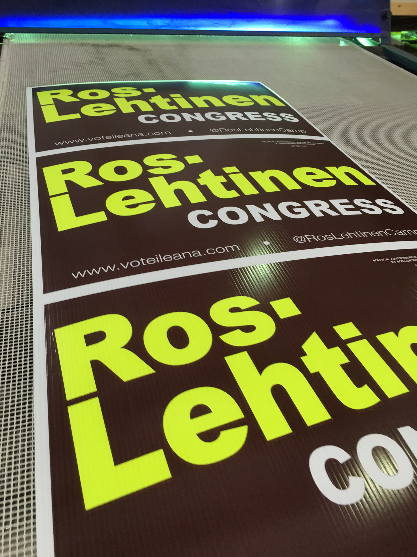 YARD SIGNS 24" x 18" PRINTED TWO SIDED WITH BLEED